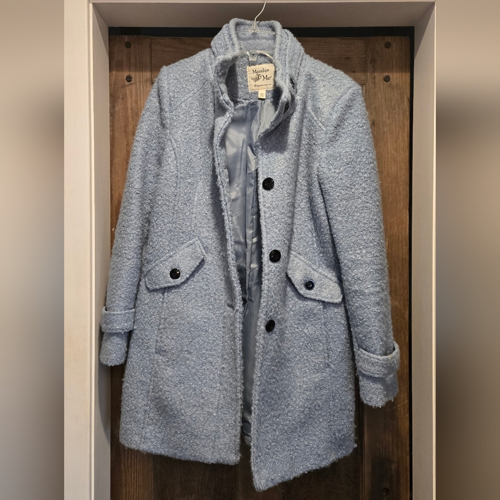 Boiled Wool Winter Coat